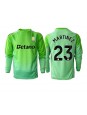 Billige Aston Villa Emiliano Martinez #23 Keeper Bortedrakt 2025-26 Langermet